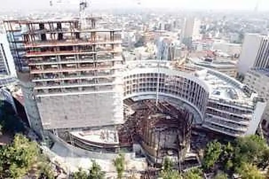 Recinto de la Cámara del Senado · avance del recinto